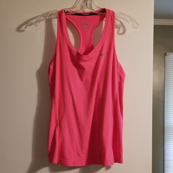 Nike Tops Nike Dri Fit Hot Pink Workout Tank Poshmark